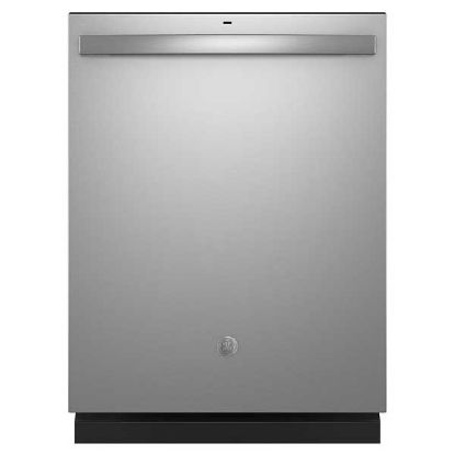 Picture of GE - Top Control Built In Dishwasher with Sanitize Cycle and Dry Boost, 52 dBA - Stainless Steel