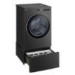 Picture of LG - 27" Laundry Pedestal with Storage Drawer - Black Steel