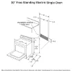 Picture of GE® 30" Free-Standing Electric Convection Range