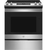 Picture of GE - 5.3 Cu. Ft. Slide-In Electric Range - Stainless Steel