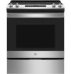 Picture of GE - 5.3 Cu. Ft. Slide-In Electric Range - Stainless Steel