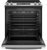 Picture of GE - 5.3 Cu. Ft. Slide-In Electric Range - Stainless Steel