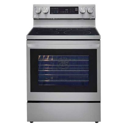 Picture of 6.3 cu ft. Smart Wi-Fi Enabled True Convection InstaView® Electric Range with Air Fry
