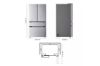 Picture of 30 cu. ft. Smart Standard-Depth MAX™ 4-Door French Door Refrigerator with Full-Convert Drawer™