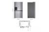 Picture of 27 cu. ft. Side-by-Side Refrigerator with Smooth Touch Ice Dispenser