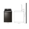 Picture of 5.5 cu.ft. Smart wi-fi Enabled Top Load Washer with TurboWash3D™ Technology