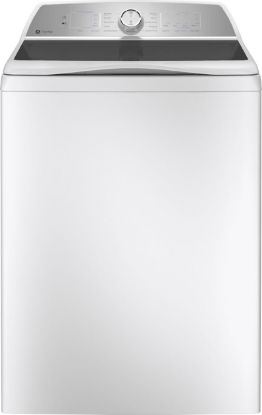 Picture of GE Profile - 5.0 Cu Ft High Efficiency Smart Top Load Washer with Smarter Wash Technology, Easier Reach & Microban Technology - White