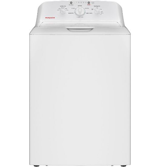 Picture of Hotpoint - 4.0 Cu. Ft. High-Efficiency Top Load Washer with Cold Plus - White