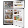 Picture of GE - 16.6 Cu. Ft. Top-Freezer Refrigerator - Black