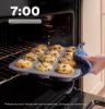 Picture of GE - 5.3 Cu. Ft. Slide-In Electric Convection Range with Steam Cleaning and EasyWash Oven Tray - Stainless Steel