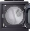 Picture of LG - 7.3 Cu. Ft. Smart Electric Dryer with EasyLoad Door - Matte Black