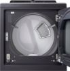Picture of LG - 7.3 Cu. Ft. Smart Electric Dryer with EasyLoad Door - Matte Black