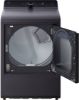 Picture of LG - 7.3 Cu. Ft. Smart Electric Dryer with EasyLoad Door - Matte Black