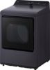 Picture of LG - 7.3 Cu. Ft. Smart Electric Dryer with EasyLoad Door - Matte Black