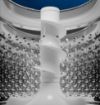 Picture of GE - 4.5 Cu. Ft. High-Efficiency Top Load Washer with Wash Boost - White with Matte Black