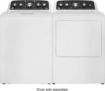 Picture of GE - 4.5 Cu. Ft. High-Efficiency Top Load Washer with Wash Boost - White with Matte Black
