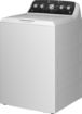 Picture of GE - 4.5 Cu. Ft. High-Efficiency Top Load Washer with Wash Boost - White with Matte Black